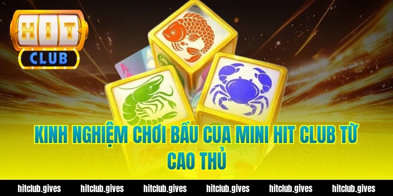 Kinh nghiệm chơi bầu cua mini Hit Club từ cao thủ