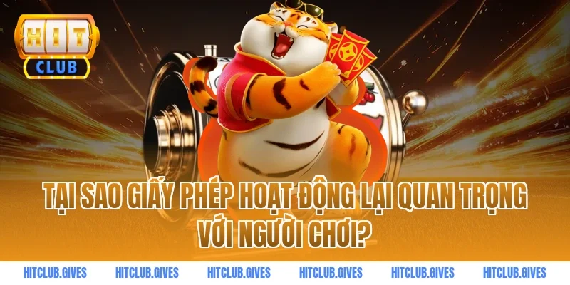 Tại sao giấy phép hoạt động lại quan trọng với người chơi?